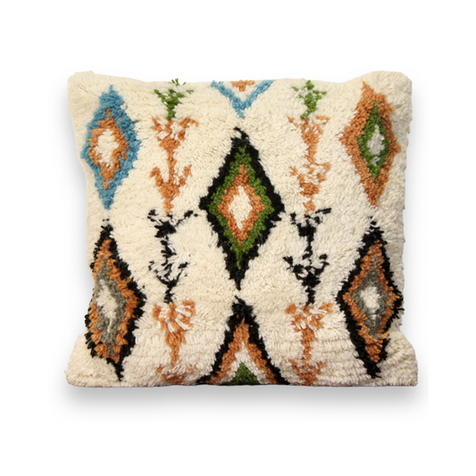 Wool-Cotton Blend Pillow