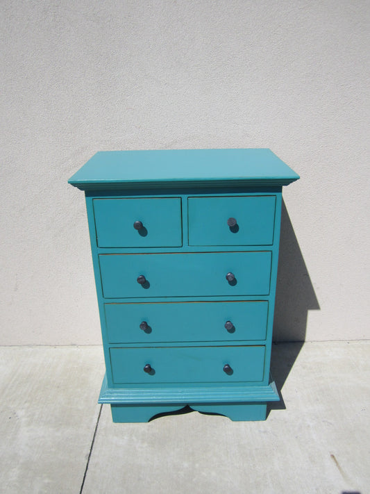 Kelimutu Mahogany Wood Nightstand