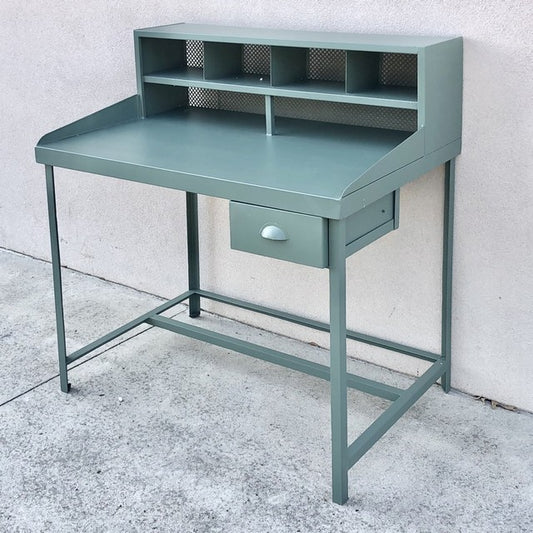 Redby Metal Secretary Desk