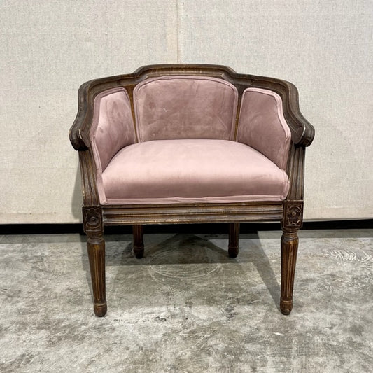 Thoda Upholstered And Mango Wood Childrens Arm Chair KA309