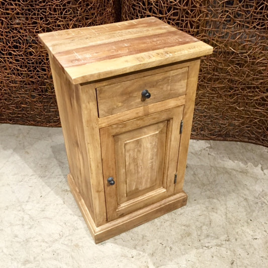 Bed Side With 1 Drw & 1 Door