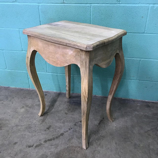 Cypress French Provincial Mango Wood Side Table