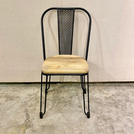 Seiverville Mango Wood And Iron Dining Chair