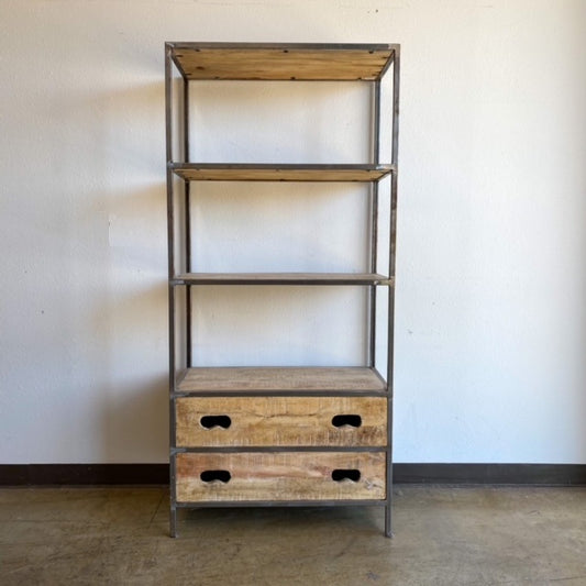 Benton Mango Wood Bookcase