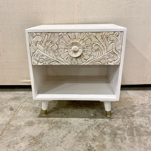 Tangier Mango Wood Side Table