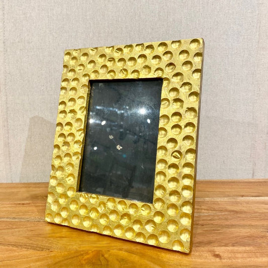 Archdale Brass Crater Picture Frame 9" X 11"