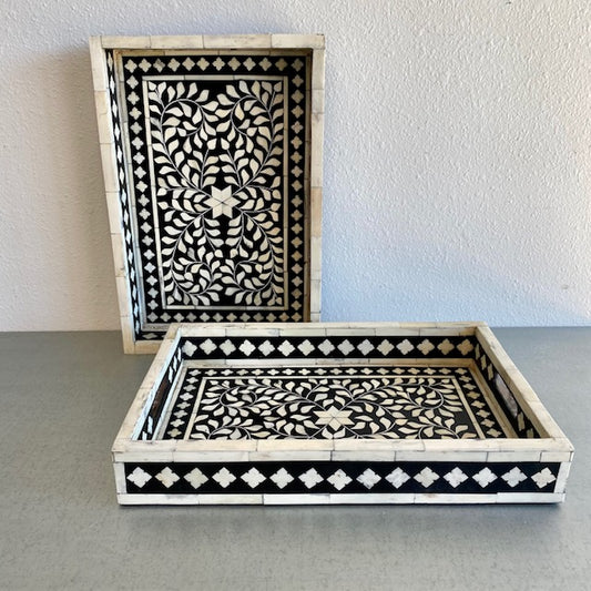 Bone Inlay Tray (Black)