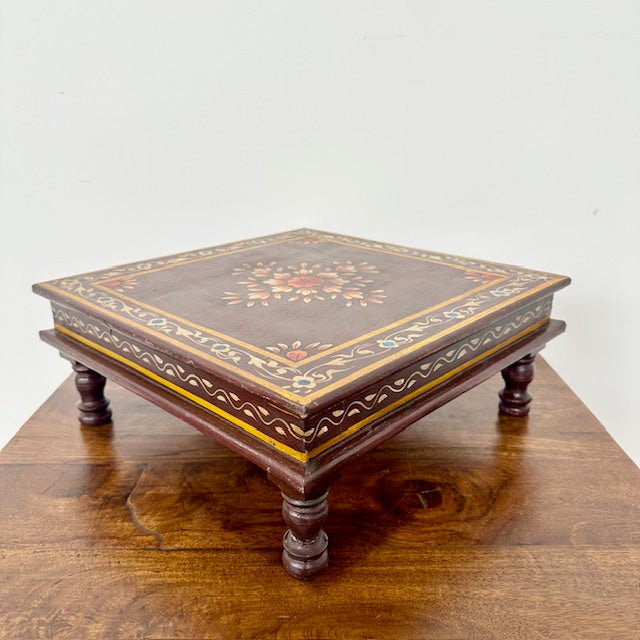 Traditional Hand Painted Bajot Stand