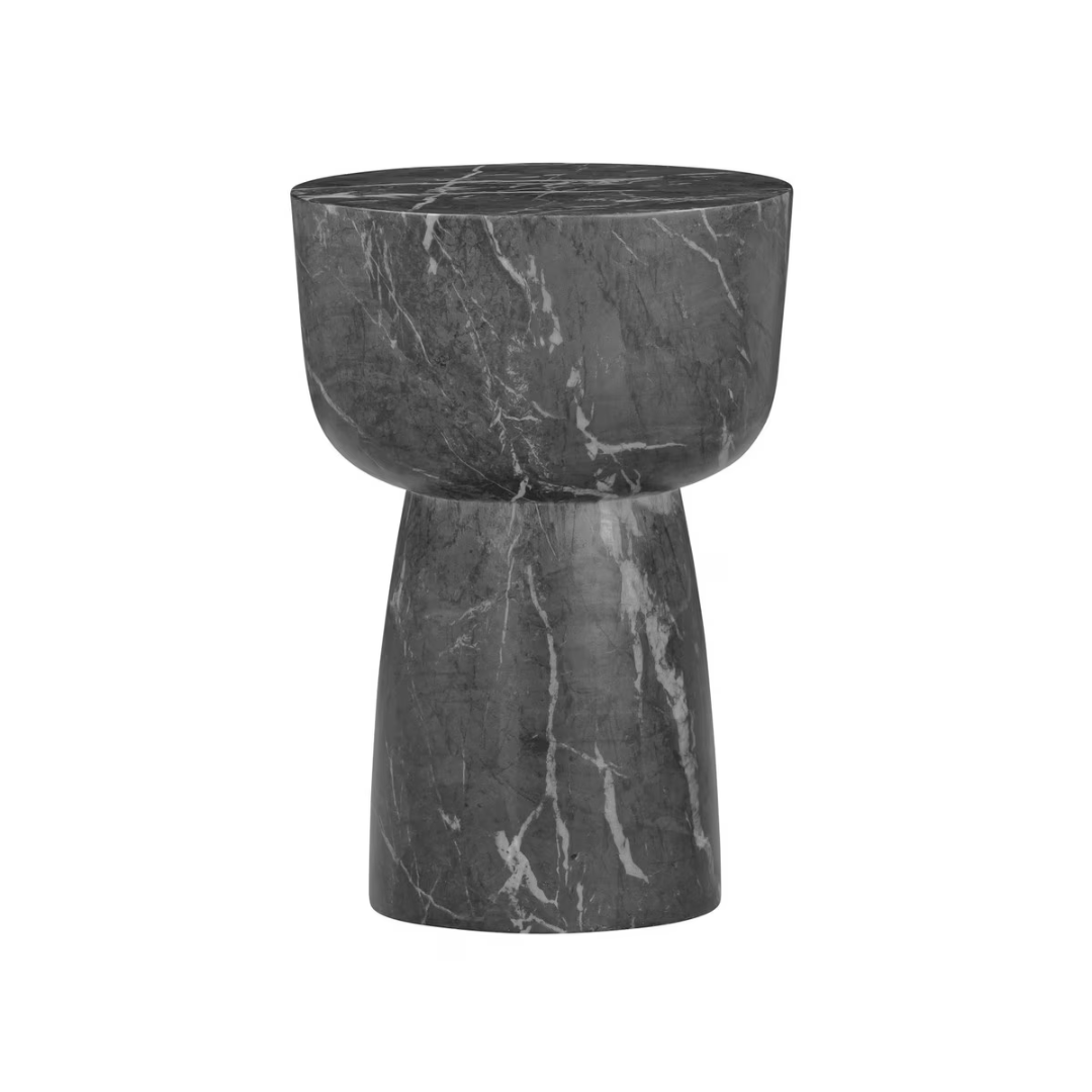 Charra Black Side Table