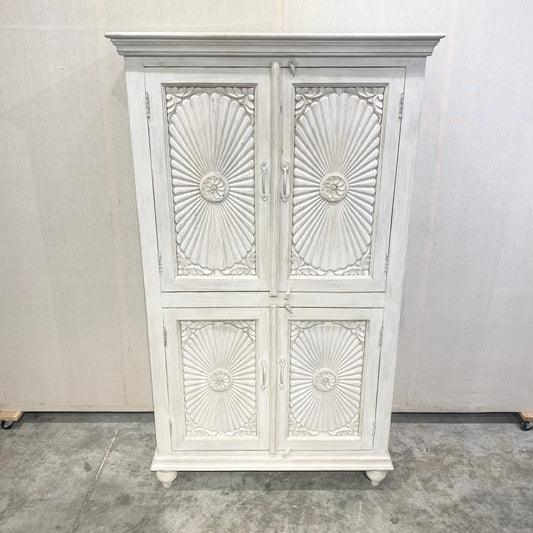 Rishi Upright Mango Wood Cabinet