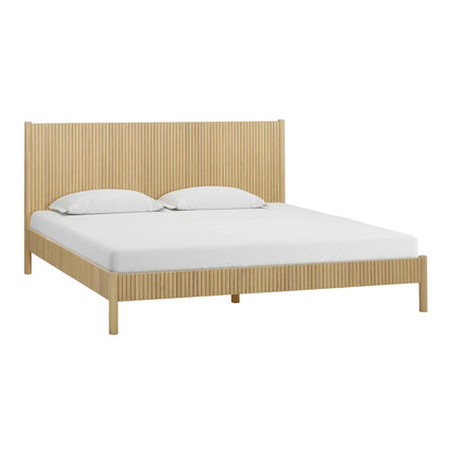 Tyla Natural Wood Queen Bed