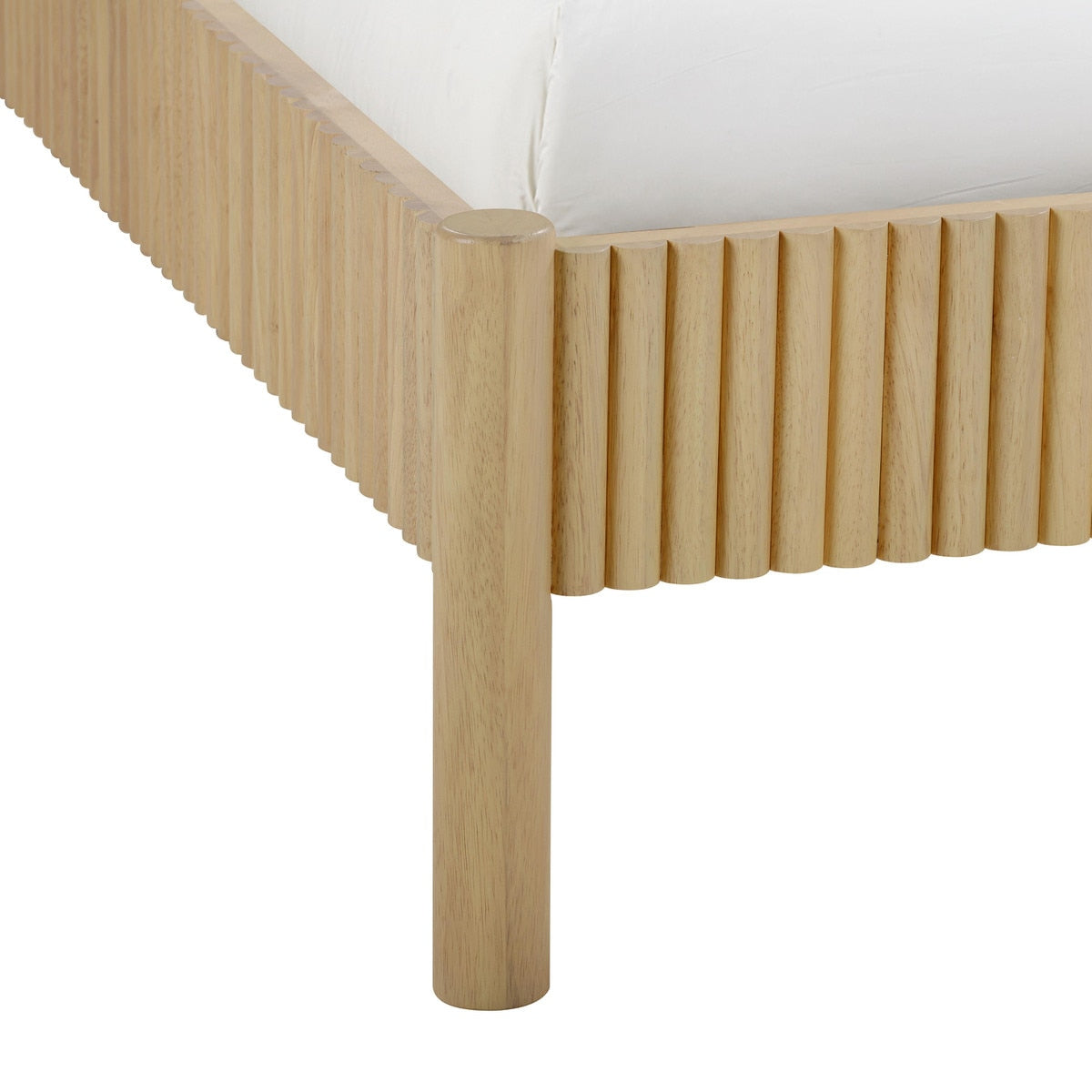 Tyla Natural Wood Queen Bed
