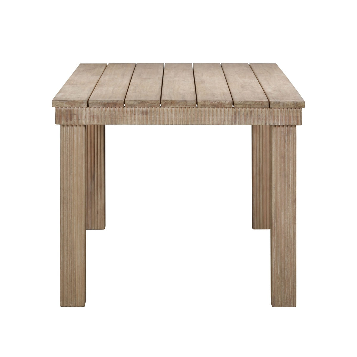 Cassie Natural 75" Rectangular Dining Table
