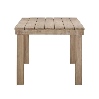Cassie Natural 75" Rectangular Dining Table