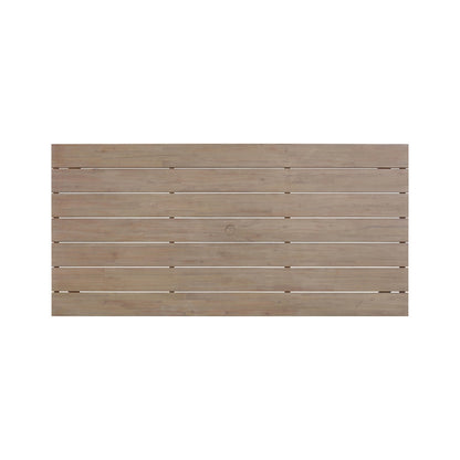 Cassie Natural 75" Rectangular Dining Table