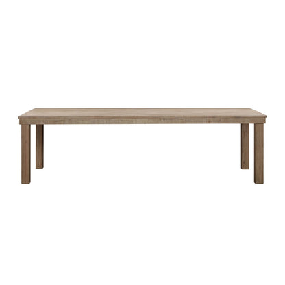 Cassie Natural 108" Rectangular Dining Table