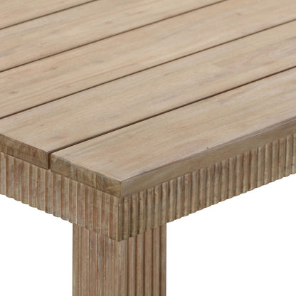 Cassie Natural 108" Rectangular Dining Table