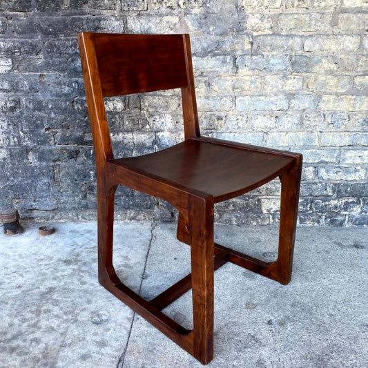 Post Falls Acacia Wood Dining Chair