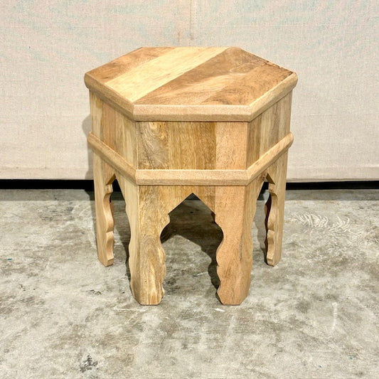 Jaideep Mango Wood Side Table