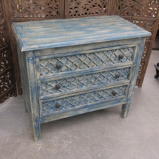 Whiteville Mango Wood Three Drawer Chest